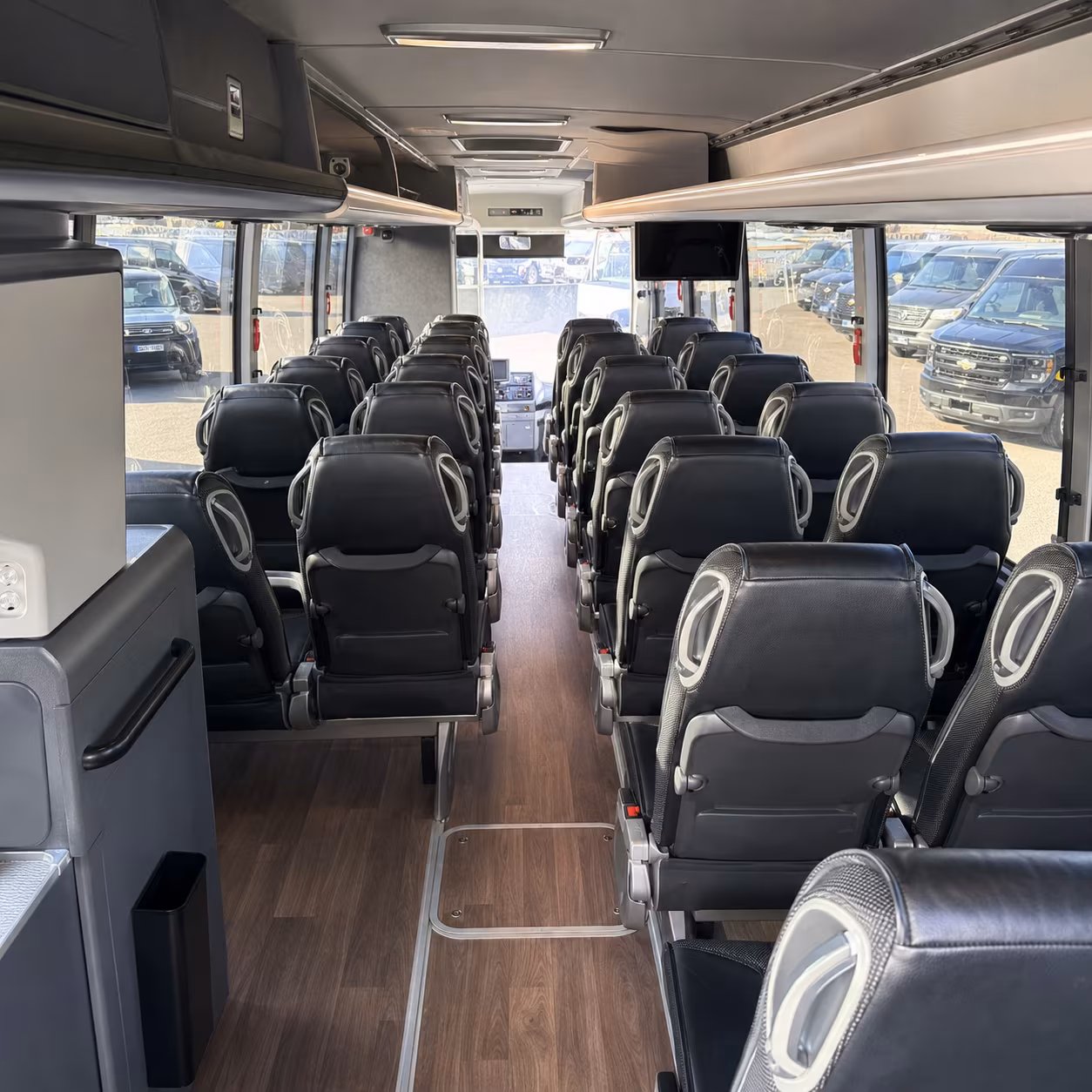 hialeah employee transportation onboard seating